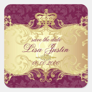 Sticker Carré PixDezines Marie Antoniette/do-it-yourself couleur