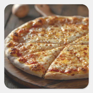 Sticker Carré Pizza au fromage