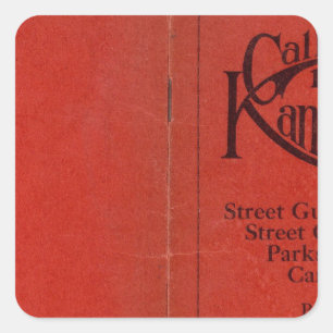 Sticker Carré Plus grande Kansas City