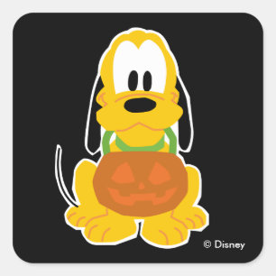 Sticker Carré Pluton Halloween