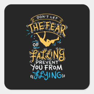 Sticker Carré Pole vault Pole vaulting