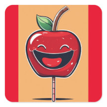Pomme humoristique