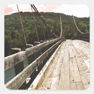 Sticker Carré pont de castor