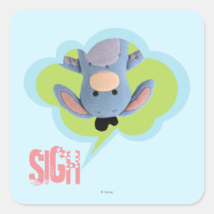 Sticker Carré Pook-a-Looz Eeyore 3