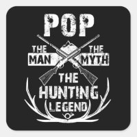 Pop The Man The Myth The Hunting Légende design