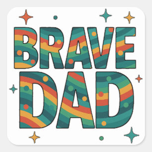 Sticker Carré Porte - clé acrylique