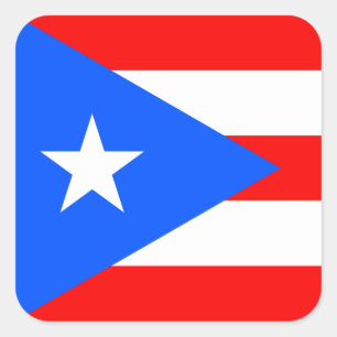 Sticker Carré Porto Rico