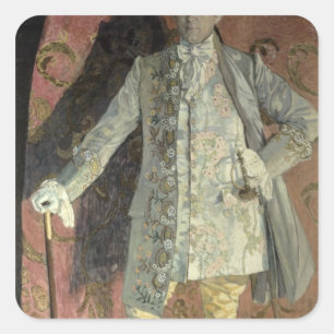 Sticker Carré Portrait de Dmitri Smirnov