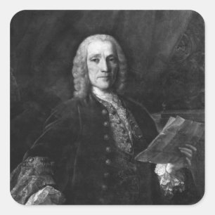 Sticker Carré Portrait de Domenico Scarlatti