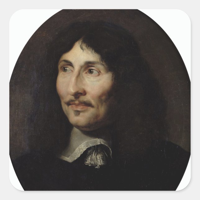 Sticker Carré Portrait de Jean-Baptiste Colbert de Torcy (Devant)