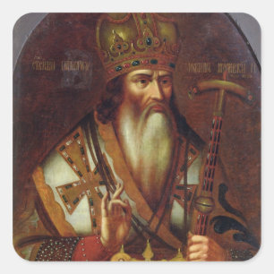 Sticker Carré Portrait de Joachim, patriarche de Moscou