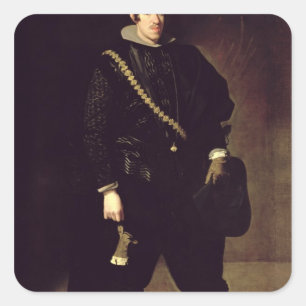 Sticker Carré Portrait de l'infante Don Carlos c.1626-27