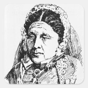 Sticker Carré Portrait de Mary Seacole