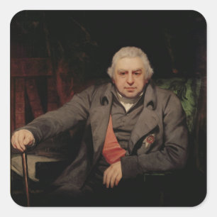 Sticker Carré Portrait de monsieur Joseph Banks, 1810
