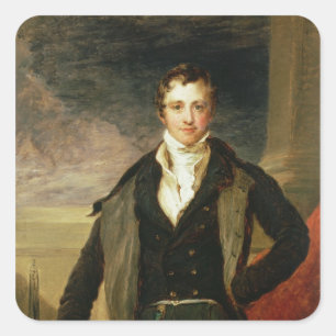 Sticker Carré Portrait de Sir Humphry Davy