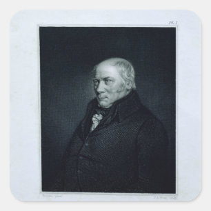 Sticker Carré Portrait de William Smith