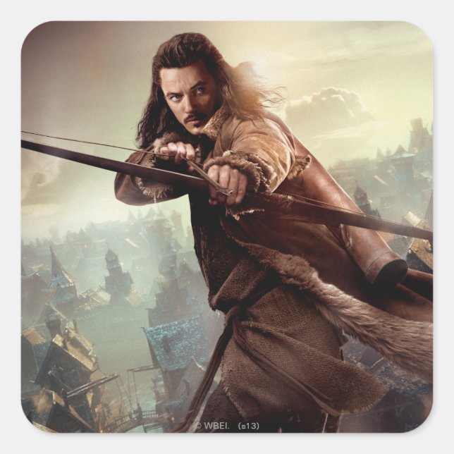 Sticker Carré Poster de caractères BARD THE BOWMAN™ 3 (Devant)