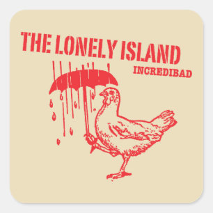 Sticker Carré Poulet