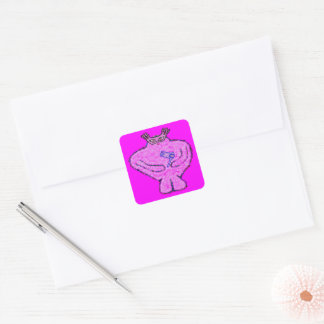 Sticker Carré Pourim פּוּרִים Grogger le Golem Esther