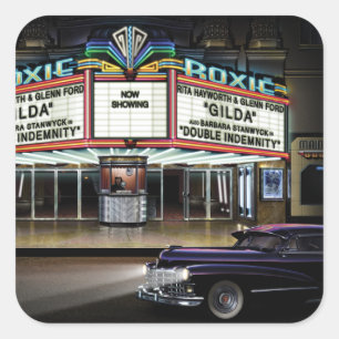 Sticker Carré Présentation de l'image de Roxie