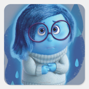 Sticker Carré Prévision pour le ciel bleu