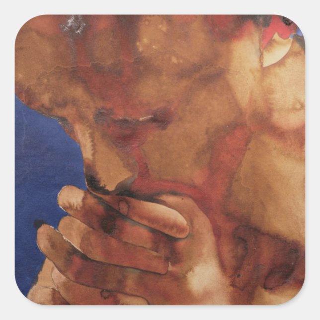 Sticker Carré Prière 1981 (Devant)