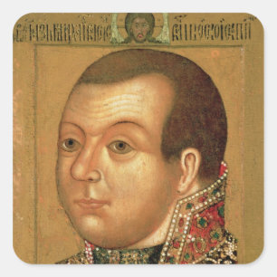 Sticker Carré Prince M.V. Skopin-Shuyski, début du 17ème sièc