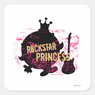 Sticker Carré Princess de Rockstar