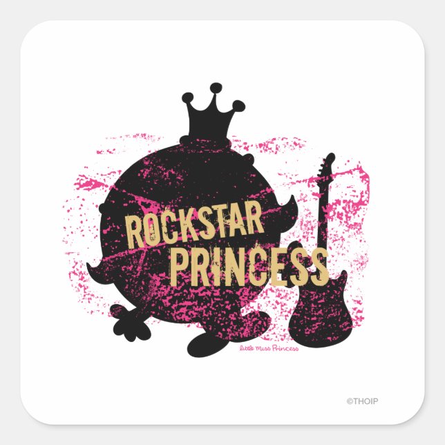 Sticker Carré Princess de Rockstar (Devant)