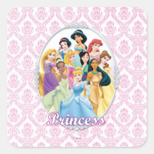 Sticker Carré Princesse Disney   Cinderella Feature Centre