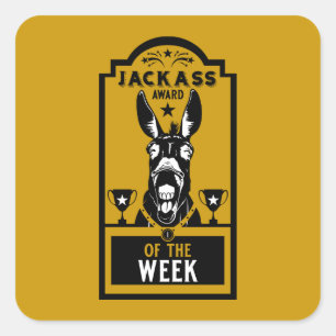 Sticker Carré Prix Jackass