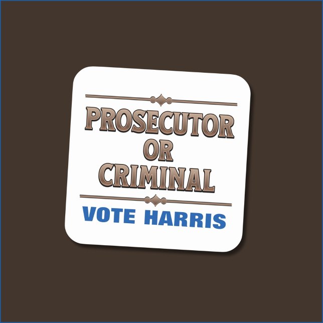 Sticker Carré Procureur ou police judiciaire Harris (Créateur téléchargé)