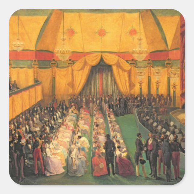 Sticker Carré Production de "Richard le Coeur de Lion" (Devant)