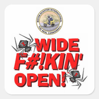 Sticker Carré Produit officiel sous licence MSILSF