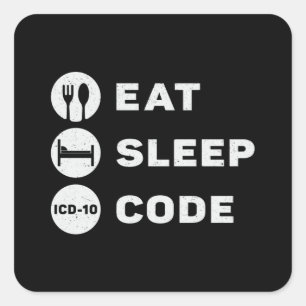 Sticker Carré Programmeur ICD