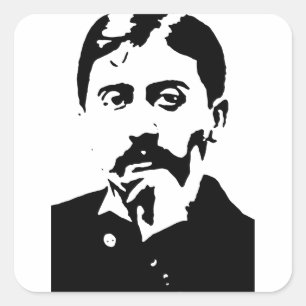 Sticker Carré Proust
