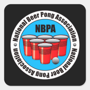 Sticker Carré Puanteur de bière