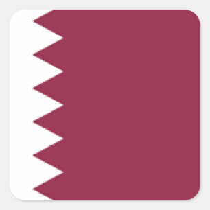 Sticker Carré Qatar