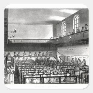 Sticker Carré Quakers Meeting, de Ackermann's