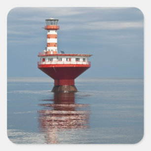 Sticker Carré  
Québec, Canada. Tadoussac.