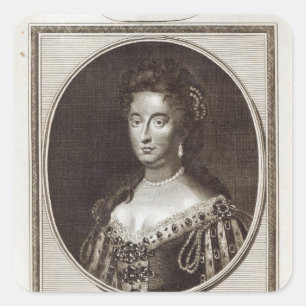 Sticker Carré Queen Mary au palais de Kensington