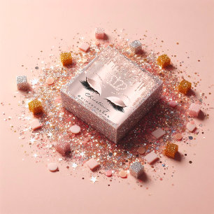 Sticker Carré Quinceañeras 16e Rose de la Couronne 15e Parties 