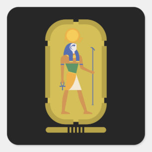 Sticker Carré Ra God of the Sun