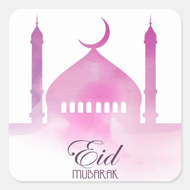 Sticker Carré Ramadan (Devant)