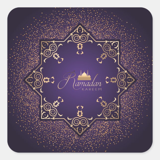 Sticker Carré Ramadan (Devant)