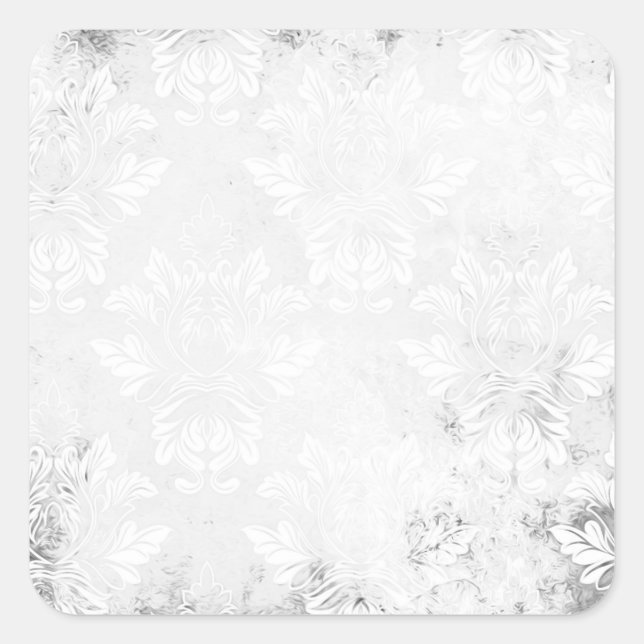 Sticker Carré Redessiner à partir de zéro Créez les vôtres (Devant)