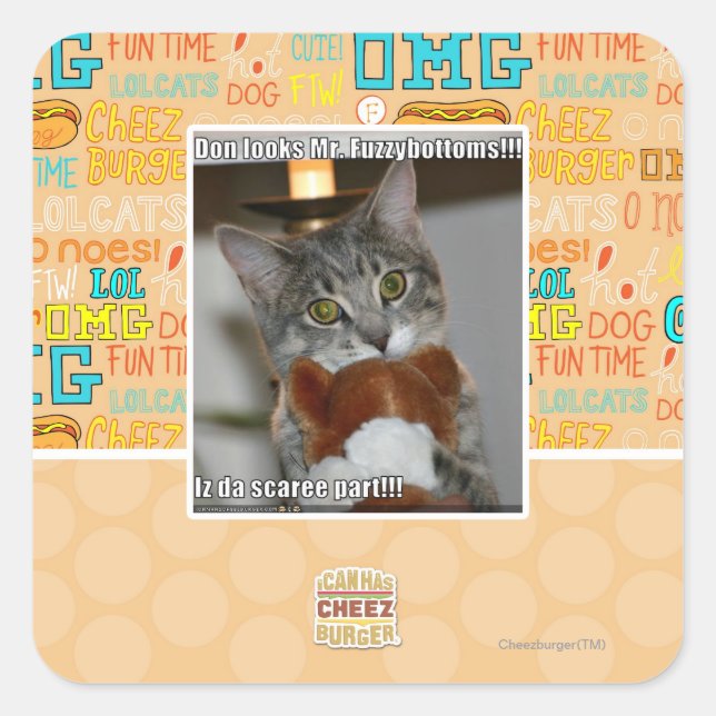 Sticker Carré Regards de Don (Devant)