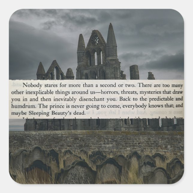 Sticker Carré Reine des Damnés (Devant)