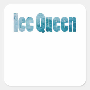 Sticker Carré Reine des glaces (Reine des glaces)
