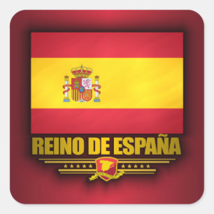 Sticker Carré Reino de Espana